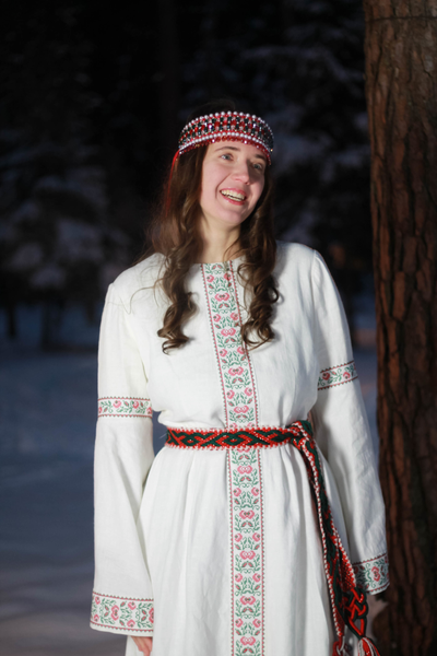 Платье праздничное "Ягоды счастья"