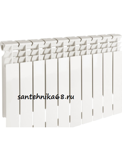 Алюминиевый радиатор AQUAPROM АКВАПРОМ V3 500/96 10 секций