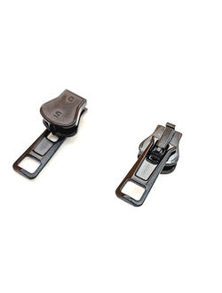 Бегунок для молнии трактор 5, черный для Прибалтики