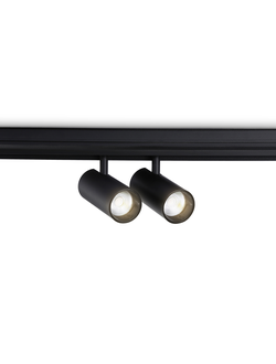 Светильник светодиодный трековый для шинопровода Magnetic GL 3902/2 BK черный LED 20W 4200К 48V 24° 180*45*182