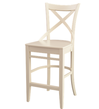 Полубарный стул Соло-1 с жестким сидением