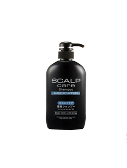 Шампунь лечащий для ухода за кожей головы Scalp Care Medicated, Kumano 600 мл