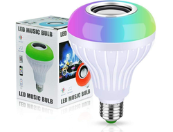 LED лампа с Bluetooth колонкой и пультом