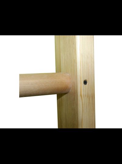 Деревянная шведская стенка 50х220 см сосна/береза детская