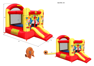 Надувной батут «Забавный клоун»