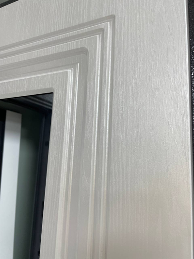 ЙОШКАР-ОЛА (РОССИЯ). ФАВОРИТ 100 мм. ТРЕХКОНТУРНАЯ. БУКЛЕ СЕРЫЙ/ ПЛАТИНА