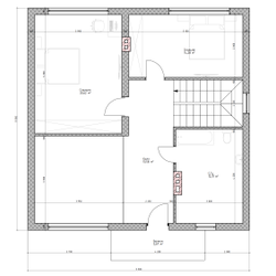 Двухэтажный дом с тремя спальнями 142м² (S92)