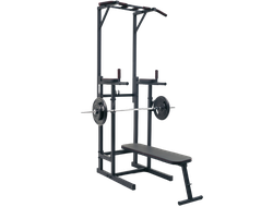 Напольный турник 5 в 1: Турник, Брусья, Пресс, Скамья, Держатель штанги (TN-003)