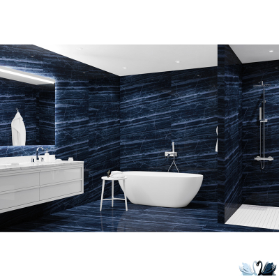 Керамогранит Staro Palacio Hazel Cobalto 60х120 см глянцевый high gloss