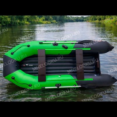 Моторная лодка Таймень NX 3800 НДНД PRO ярко-зеленый/черный
