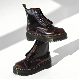 Ботинки Dr. Martens Sinclair Arcadia Leather бордовые женские