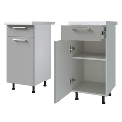 ЛЕ205 Стол кухонный Аляска Н-41 (400). Размер: 400*820*446.