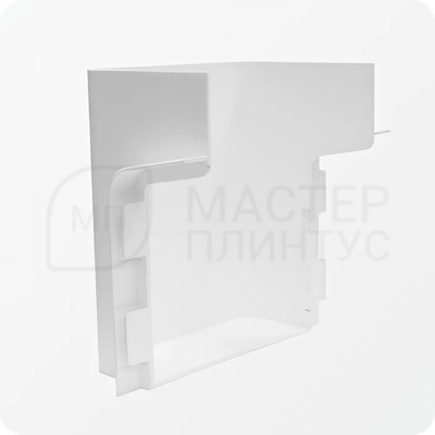 Короб маскировочный для плинтуса ПВХ Aqua 100*70*120мм