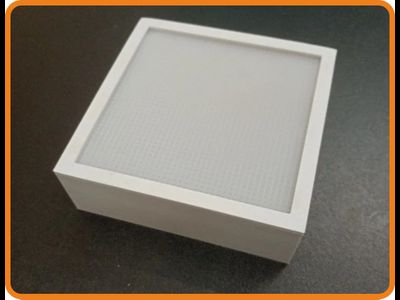 Светильник светодиодный СПО114-36-6-4К Накладной IP54 100х100х40, 6Вт, 760 Лм, Интерьерное, Дизайнерское освещение. Опал, Призма.