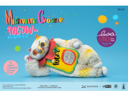 Сердитый котик - Коллекционная фигурка 1/12 SCALE Misfortune Crusher MEOW (pes039) - Coal Dog x DAMTOYS