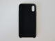 Чехол -  накладка силиконовый Apple Silicone Case для iPhone Xs/X черный