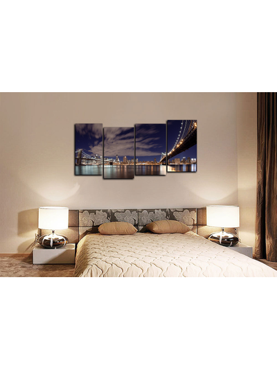 Модульная картина "Мостовые Нью-Йорка"