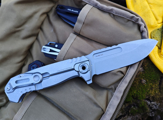 Нож складной ULTRAS-F Stonewash Carbon