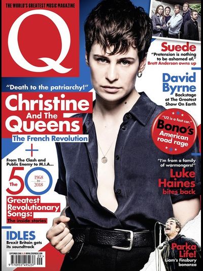 Q Magazine September 2018 Christine and the Queens Cover Иностранные музыкальные журналы, Intpress