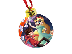 Новогодний ёлочный шар Стар против сил зла №7