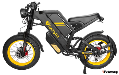 Электровелосипед Syccyba GT20 dual + гидроизоляция