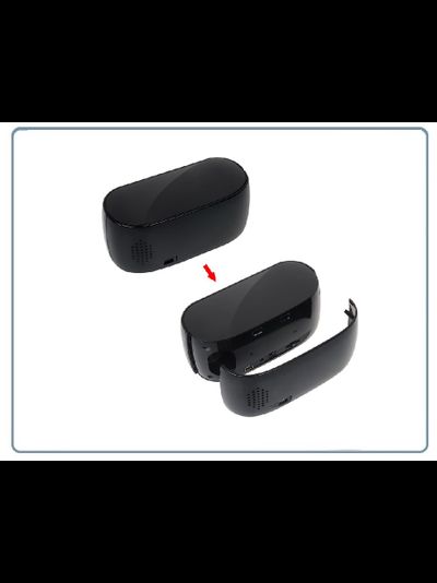 IP видеоняня WiFi (Часы настольные, овальные)  с аккумулятором с DVR, Full HD