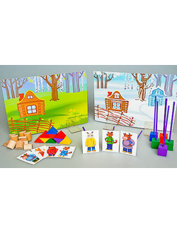 Игровой набор Фребеля "Заюшкина избушка" (серия "Сказочный мир". Выпуск 1)