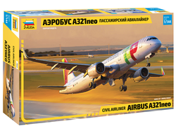 Сборная модель: (Звезда 7043) Пассажирский авиалайнер Аэробус А321neo