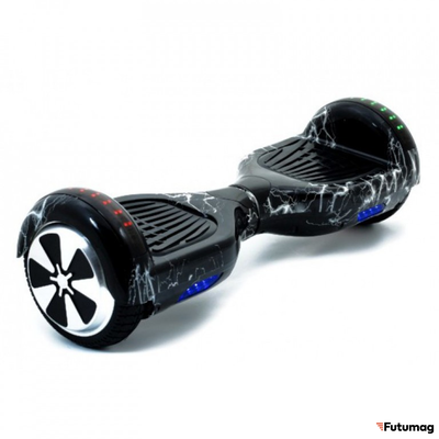 Гироскутер Smart Balance Wheel 6.5 дюймов Черная молния Максимальная комплектация