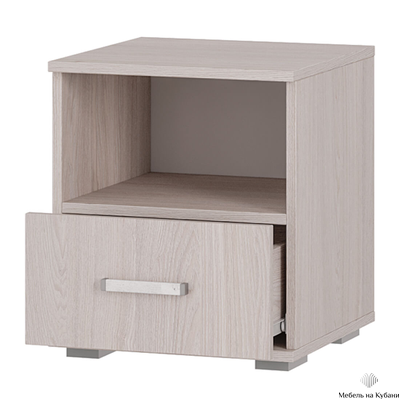 Белла ТБ-11 прикроватная тумба ясень белый