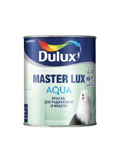 Dulux Master Lux Aqua краска водно-дисперсионная для радиаторов и мебели полуглянцевая