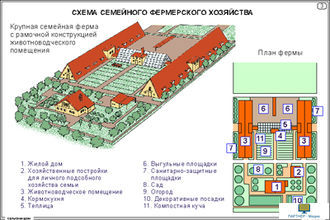 Сельский дом  (20 шт), комплект кодотранспарантов (фолий, прозрачных пленок)