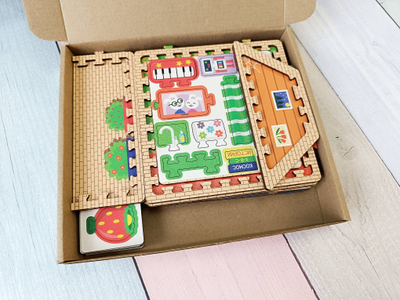 Конструктор "Звериные истории: домашние заботы"