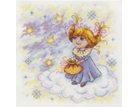Рождественский ангел нв-607, МП Студия  (набор для вышивания) vkn