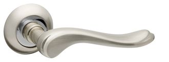 Ручка Fuaro (Фуаро) раздельная GRAZIA RM SN/CP-3 матовый никель/хром