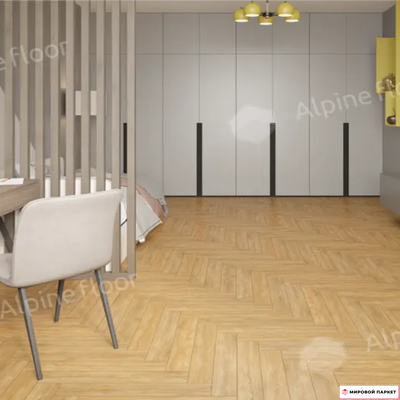 Ламинат Alpine Floor Herringbone 12 Pro Дуб Тулуза купить в интернет-магазине mirovoy-parquet.ru