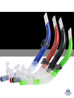 Трубка для дайвинга H.Wind ПВХ с клапаном