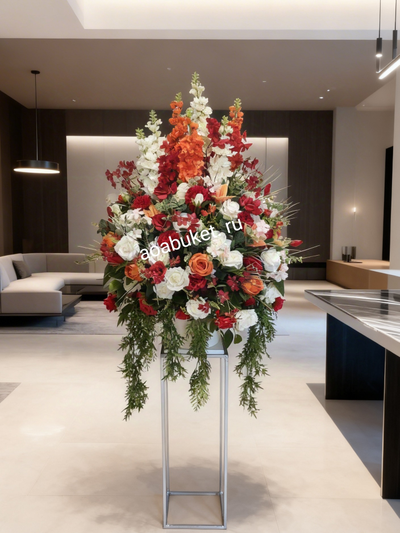 Композиция из искусственных цветов Брависсимо № НП031