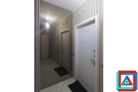 Складные двери - &quot;зеркальная стена&quot; для ниши и гардеробной