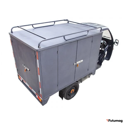 Электротрицикл Rutrike КАРГО 1800 60V1000W серый