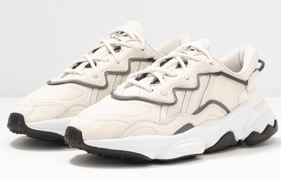 Adidas Ozweego (Бежевые с белым) Арт2 сбоку