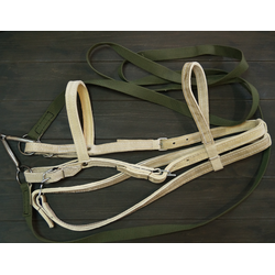 Узда сыромятная(кожа усиленна капроном)