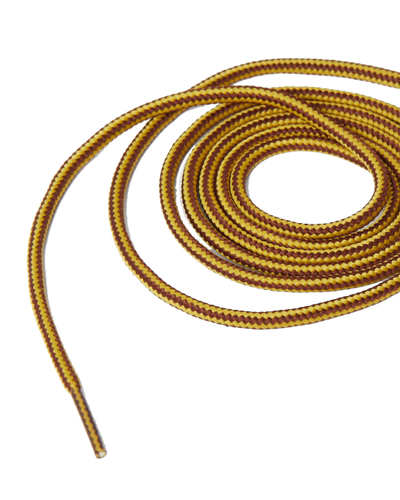 Шнурки Желто-Коричневые 55 Inch Round Shoe Laces (8-10 Eye)
