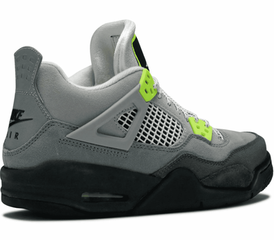 Nike Air Jordan 4 Retro Se 95 Neon (Серые с черным) новые