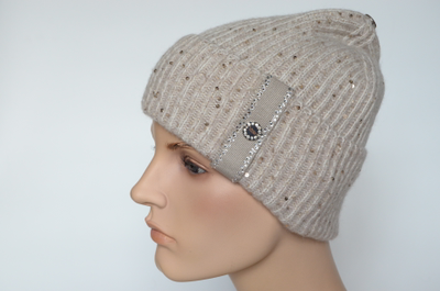 Vizio Италия 6979 CRYO бежевая шапка цвет 10