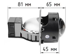 Билед модули Aozoom Truck Trailer (ALPD-1203) 24 вольта, 3.0 дюйма, 5500K, 24V, 58W/65W, крепление 3R (комплект, 2шт)