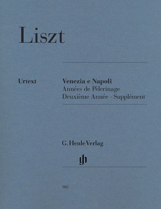 Liszt. Venezia e Napoli