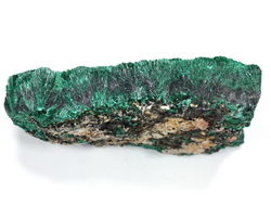 Малахит плисовый, кристаллический, Конго (85*51*25 мм, 187 г) №25637