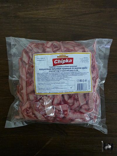 Кальмар КОЛЬЦА РОЗОВЫЕ (Чипка)