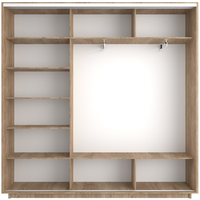 Шкаф купе  3-Х дверный ( Е1) "Экспенс" 1800/2100/2400